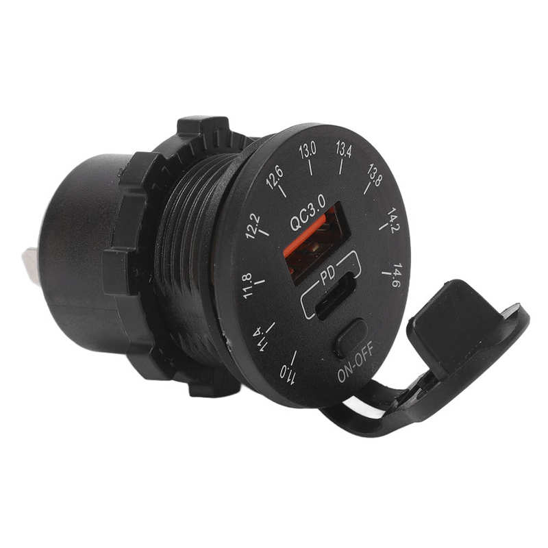 Car USB Charger Fireproof Car Charger for RV for Boat for Truck