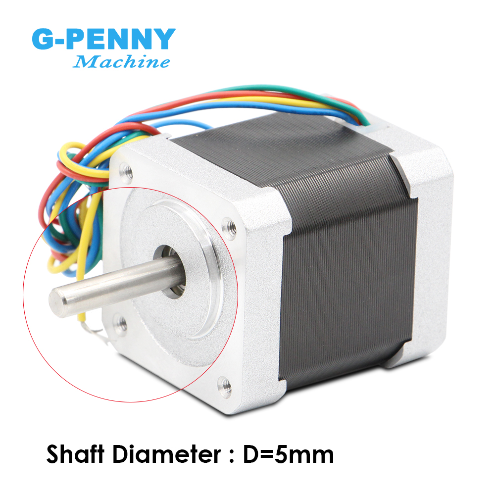 ! Motor paso a paso NEMA17, 5,0 kg.cm, 42x48mm, 2.5A, 71Oz-in, 0.50Nm, para impresora CNC y 3D