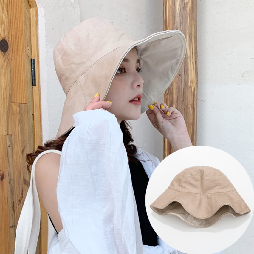 Sonne Hüte für Frauen Im Freien große rand fischer... – Vicedeal