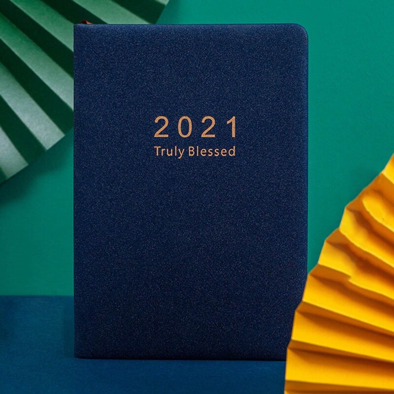 Year Planner Calendar A5 Notebook Portable Agenda Weekly Monthly Notepad Organizer Schedule Book Stationary: NB2