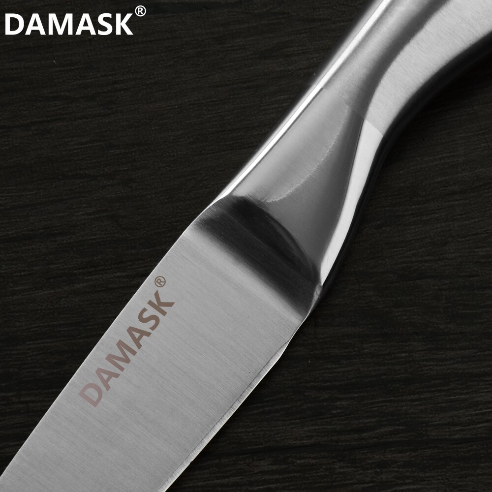 Damask Kitchen Tools Cutlery Knife 3.5 Inch Paring Knives Stainless Steel Blade Ultra Sharp Ergonomic Handle Utility Chef Knives