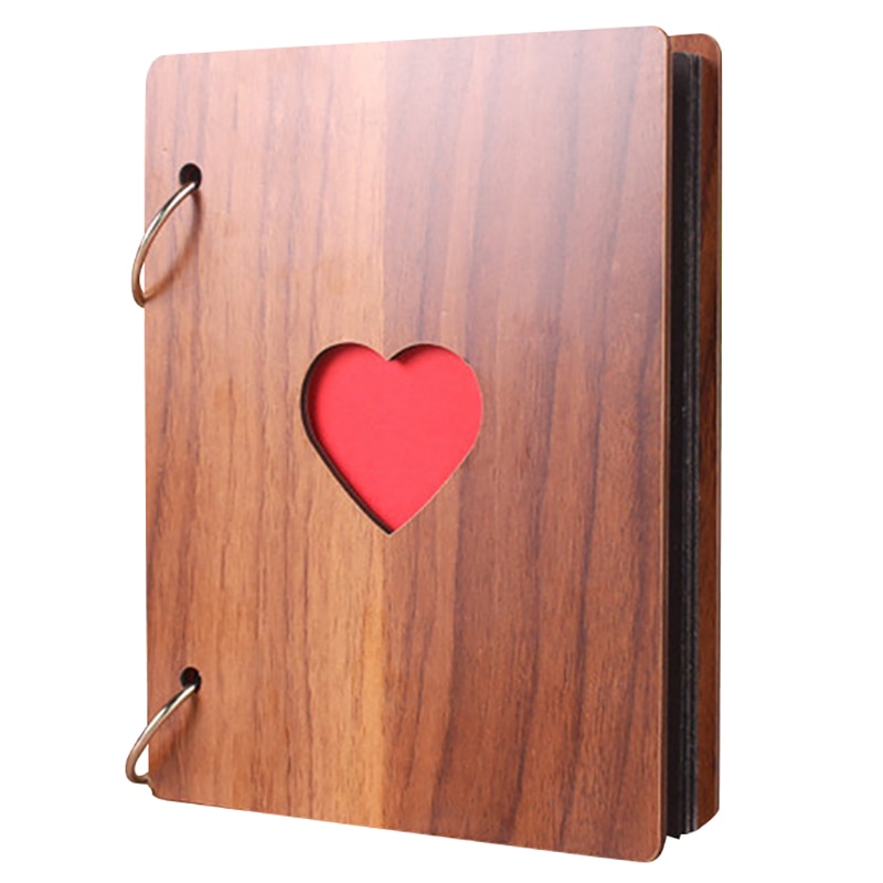 6-inch love wooden album collector's edition retro handmade album youth graduation photo commemorative album