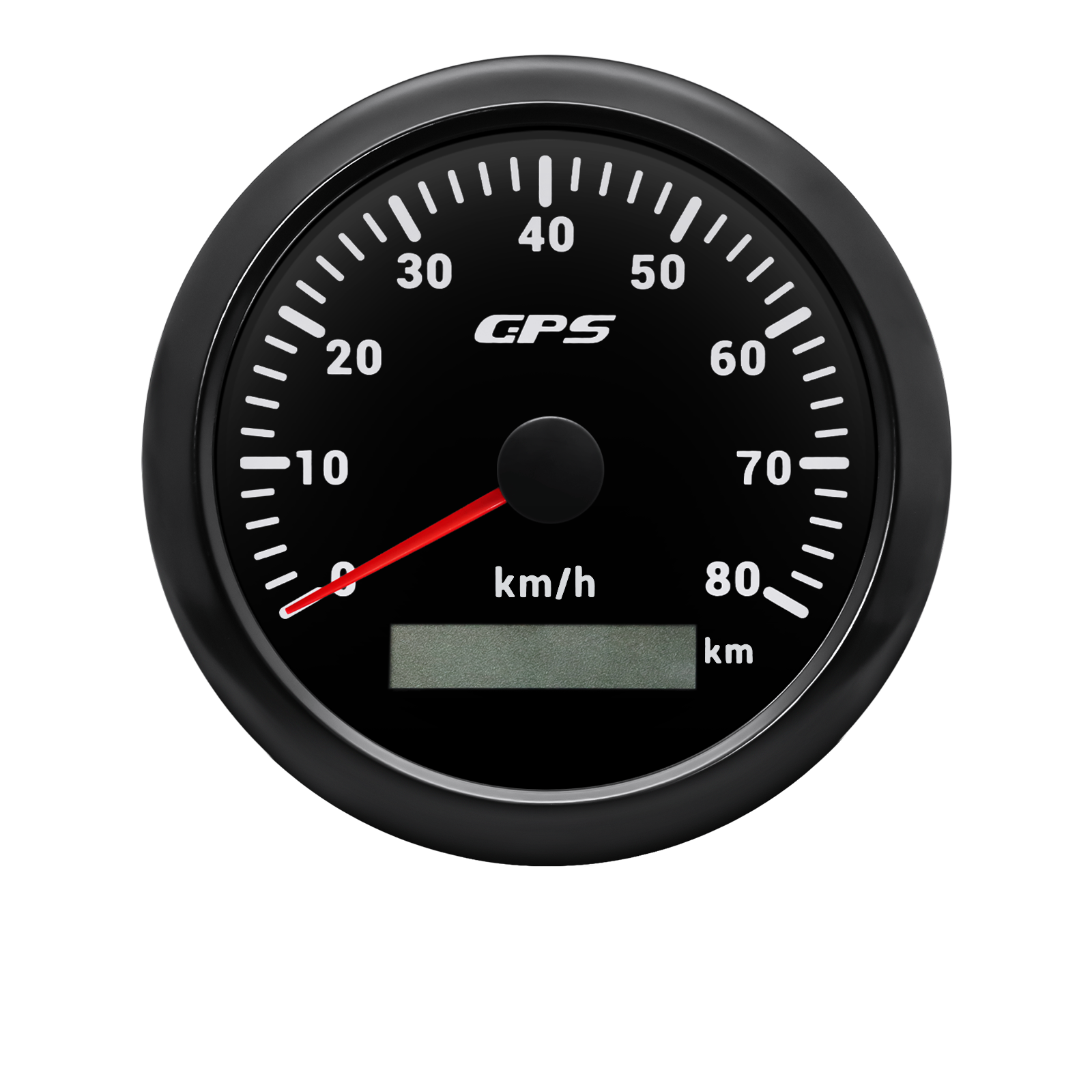 Universal 85 MM GPS Tacho Gauge 7 Farbe Led-hintergrundbeleuchtung Für Motorrad Marine Boot Lkw 60 Kmh 200 Kmh geschwindigkeit Gauge Meter: Lavendel