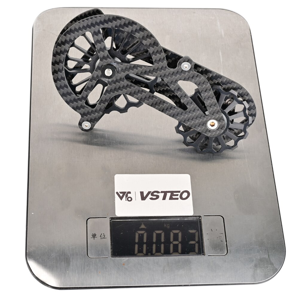Bicycle Carbon Fiber Ceramic Rear Derailleur 17T Pulley Guide Wheel For 6800 R7000 R8000 R9100 R9000 Bicycle Accessories