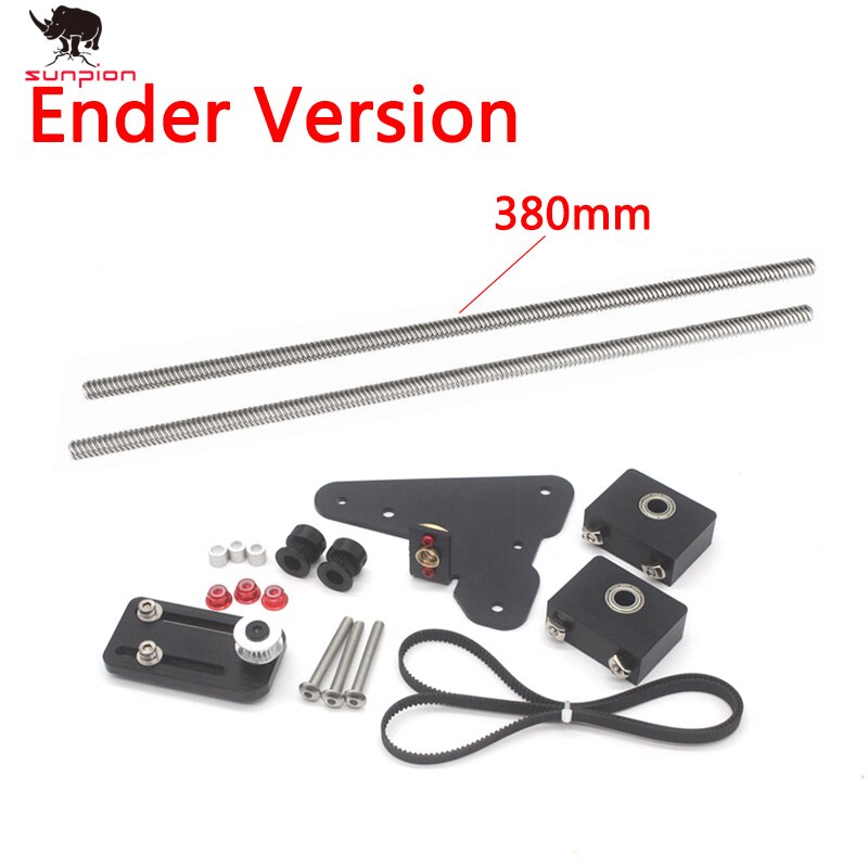 1set Creality Ender 3 CR-10 dual Z axis upgrade kit for Ender 3 Pro 3D printer parts: Ender-3