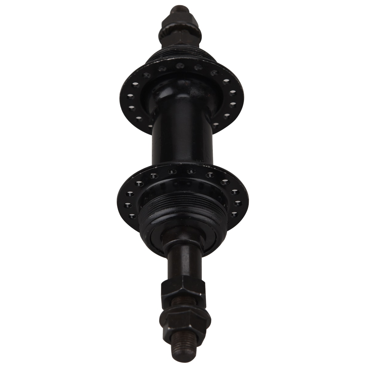 MTB Mountain Road Bike Rear Hub Axis Iron Steel 36 Holes 3/8inch 175mm Bicycle Rear Wheel Axle Hub Replacement Bike Accessories