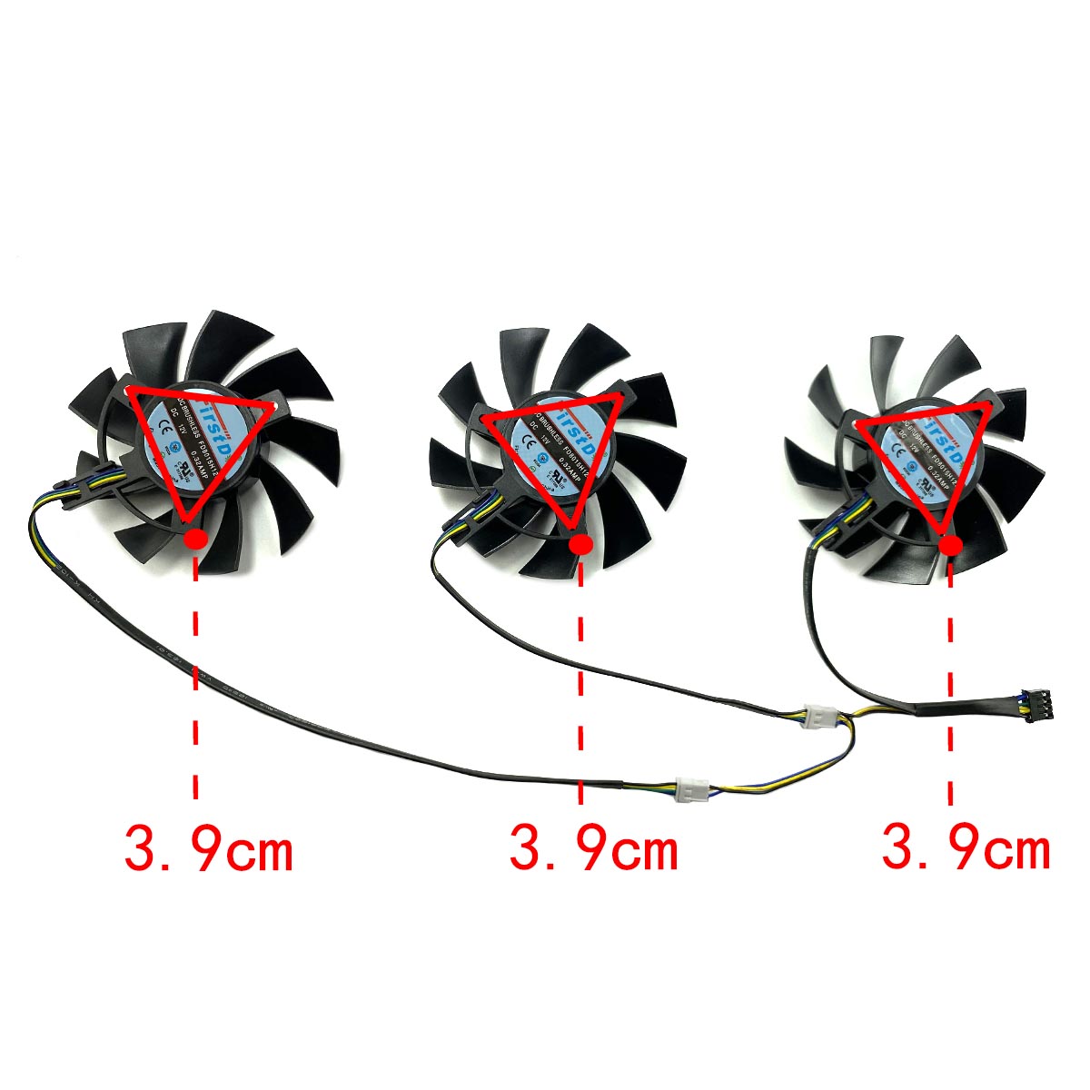 Nowość dla wymiennego wentylatora karty graficznej AMD Radeon VII FD8015H12S