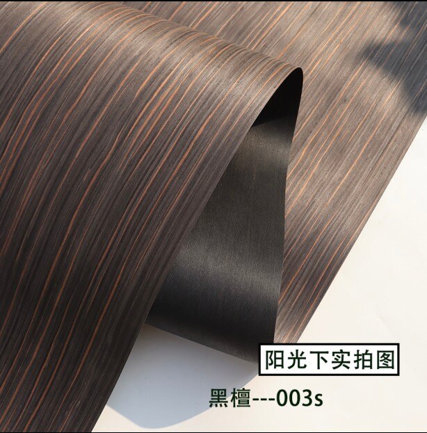 L:2.5Meters Width:60cm Technological Ebony Veneer Super Wide Non-splicing Veneer