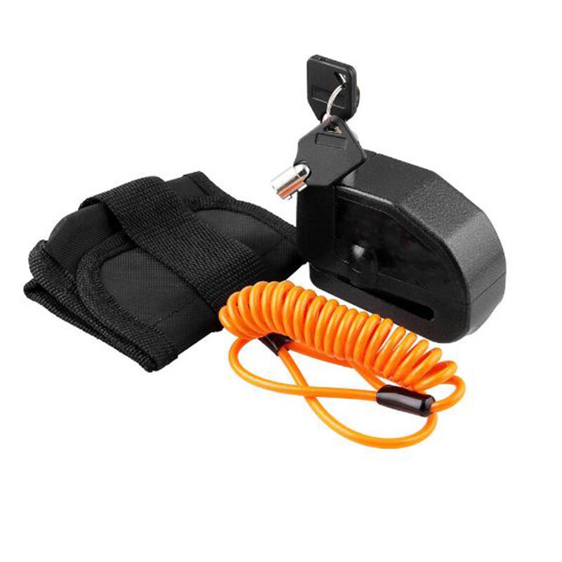 Motorcycle accessories bicycle electric vehicle general disc brake anti-theft lock waterproof high decibel alarm lock