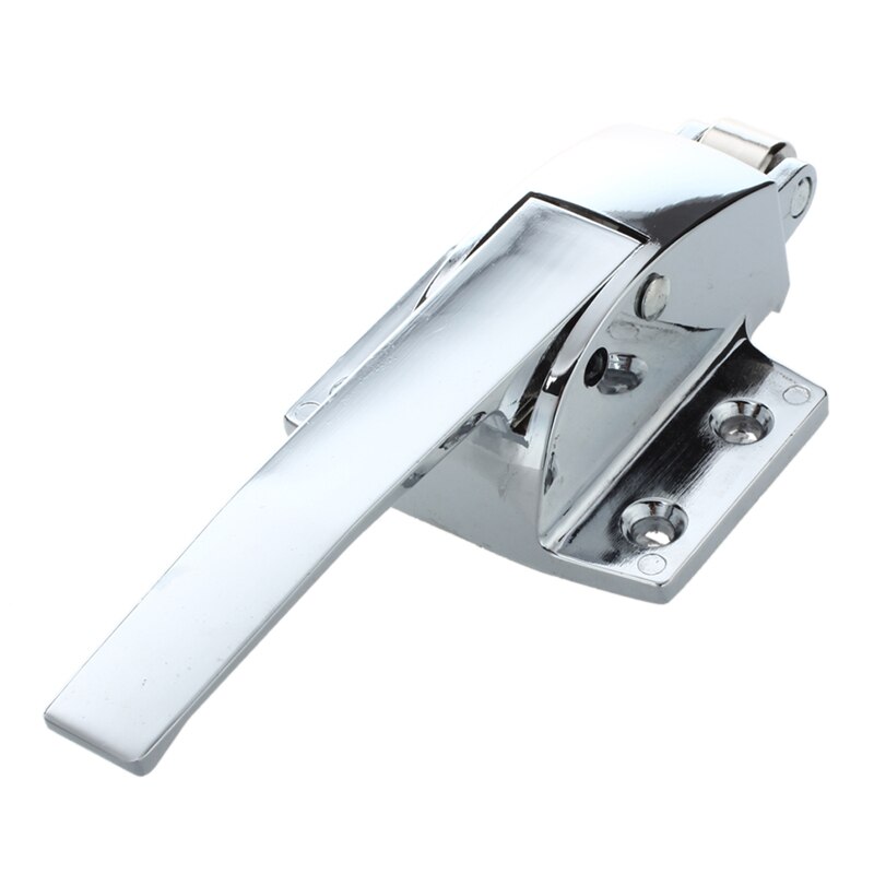 SODIAL(R) Stainless Steel Spring Loaded Walk In Freezer Cooler Door Handle Latch