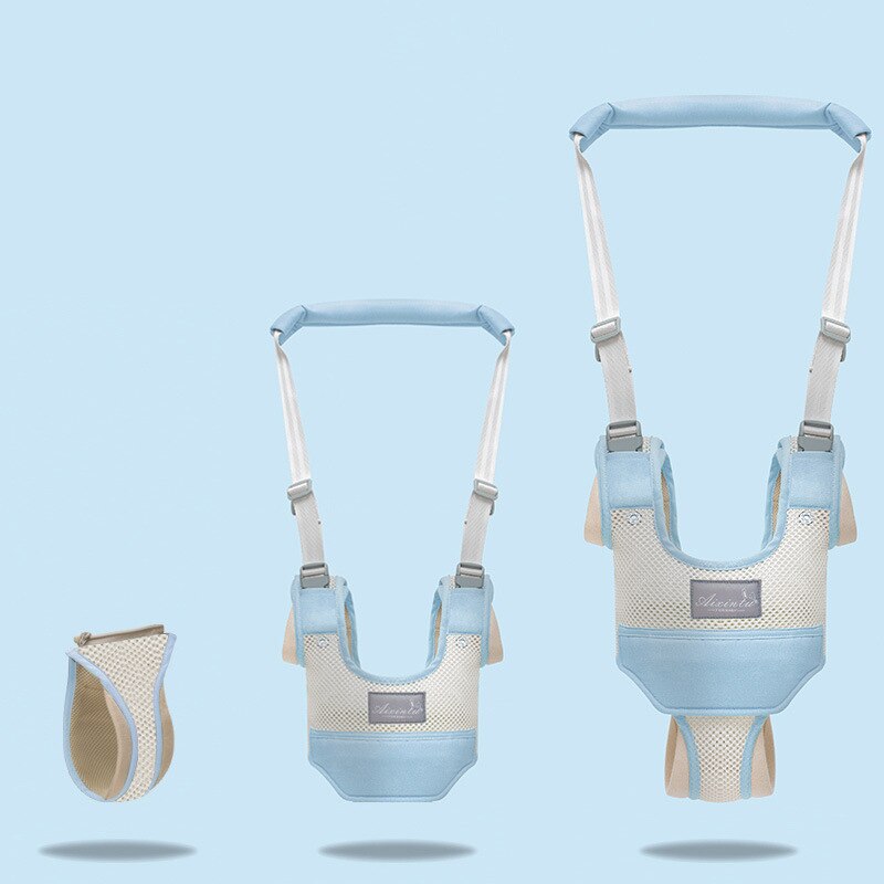 Newborn Baby Walking Harnesses Backpack Leashes for Little Children Kids Assistant Learning Safety Reins Harness Walker: Removable-Mesh-2