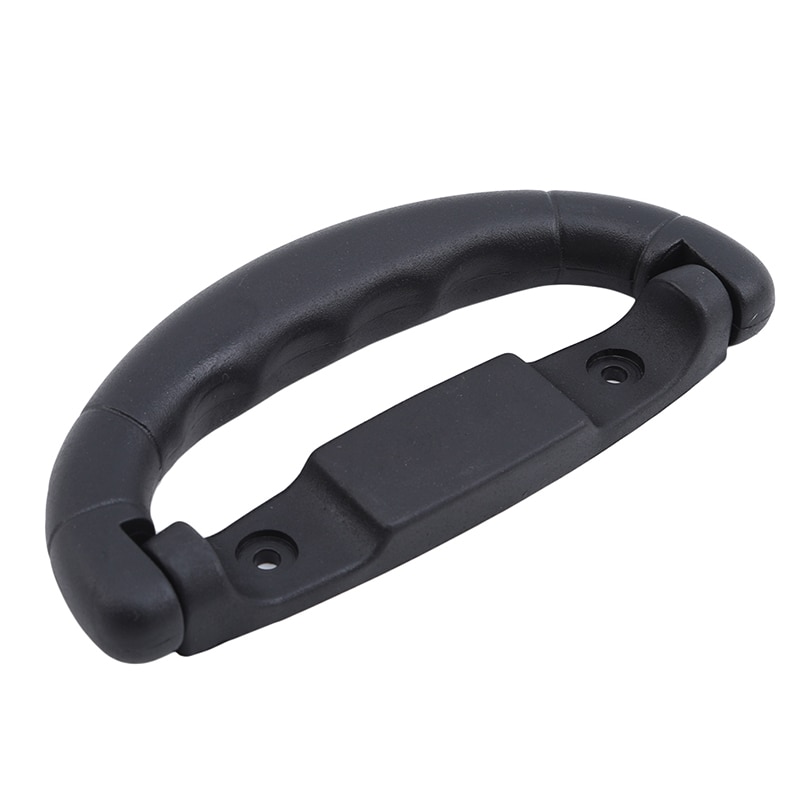Black Plastic Direct Trolly Luggage Suitcase Handle Instrument Box Case Computer Case Handle Bags Accessories 94g