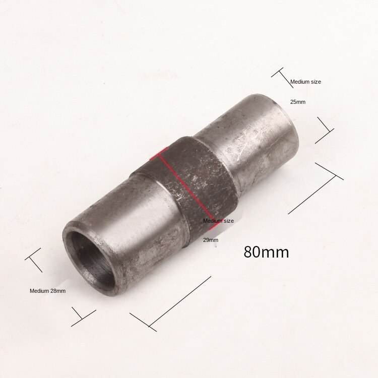 16MM bench drill main shaft assembly, bench drill accessories spring, main shaft, sleeve, drive shaft, spline sleeve, gear shaft: Silver