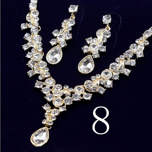 Gothic punk style simple Blue geometric neck necklace collar choker Women Accessories False Collar Statement Necklaces: 8