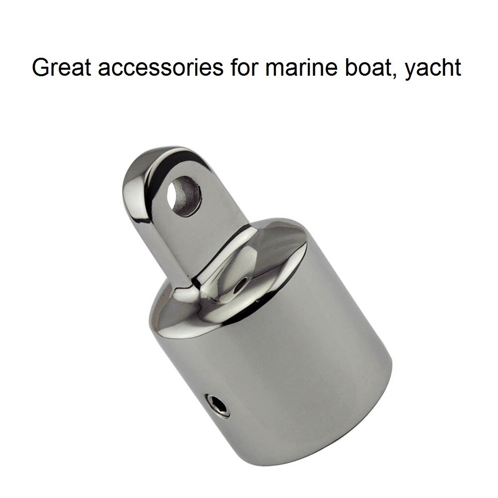 Bimini-Accesorios de tapa superior de acero inoxidable, 316, 1 pulgada, 7/8