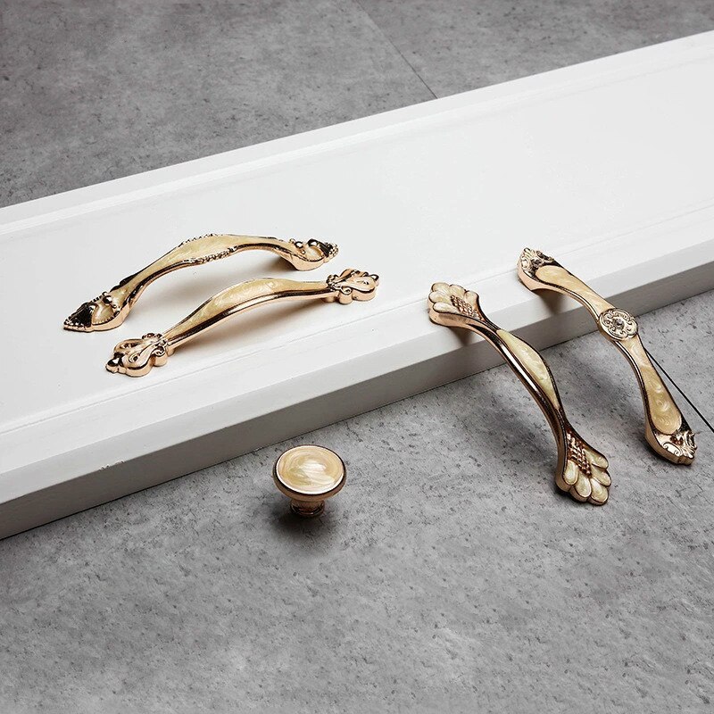 Bursztyn żółty europejskiej uchwyty robić szafek drzwi ze stopu aluminium kuchnia gałki uchwyty robić szafek gałki robić szuflady uchwyt robić szafy