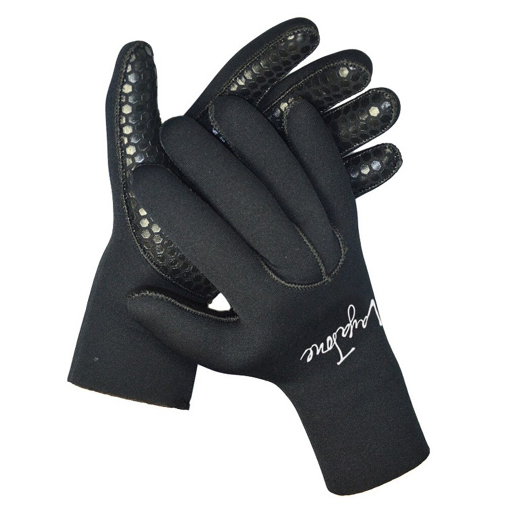 Layatone Diving Gloves Men 5mm Neoprene Warm Cut-Resistant Gloves for Diving Fishing Swimming