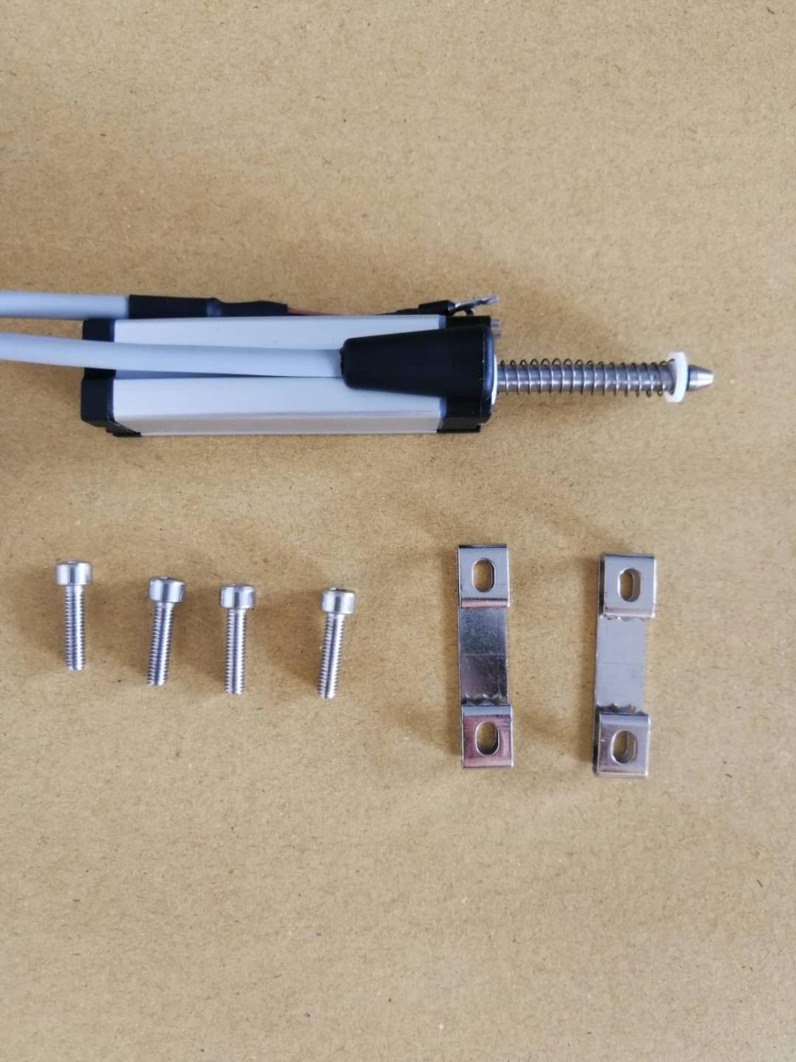 KTR-25 KTR25 KTR-25mm KTR10,15.25,50MM linear displacement transducer self-reset position sensor Miniature displacement sensor: Sharp with screw