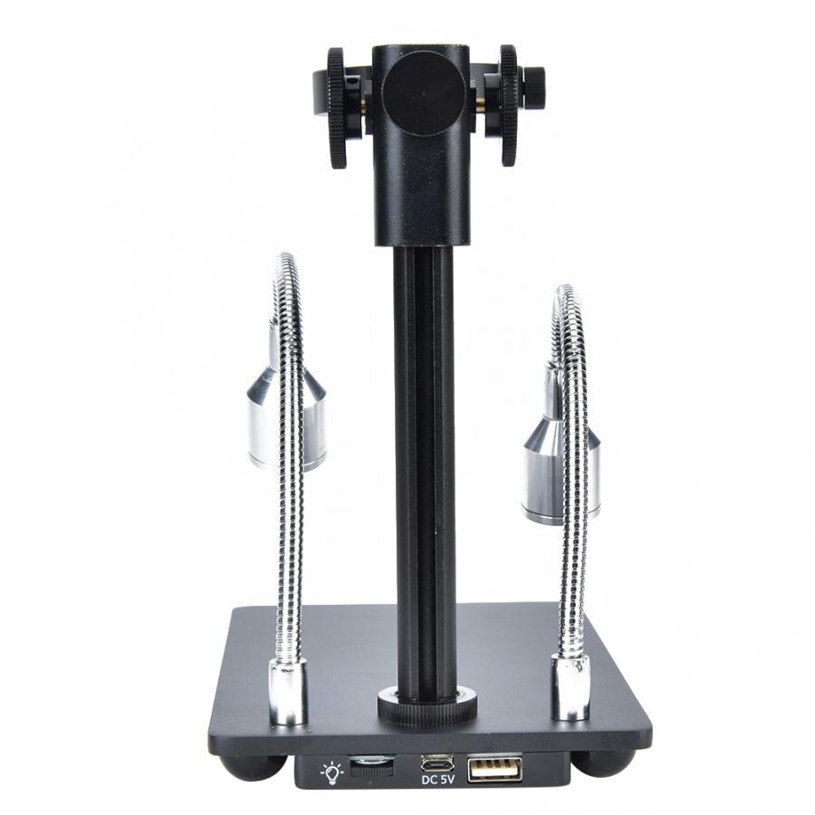 Aluminum Alloy Microscope Stand Bracket Support Fit for Digital Microscope with 50mm Diameter