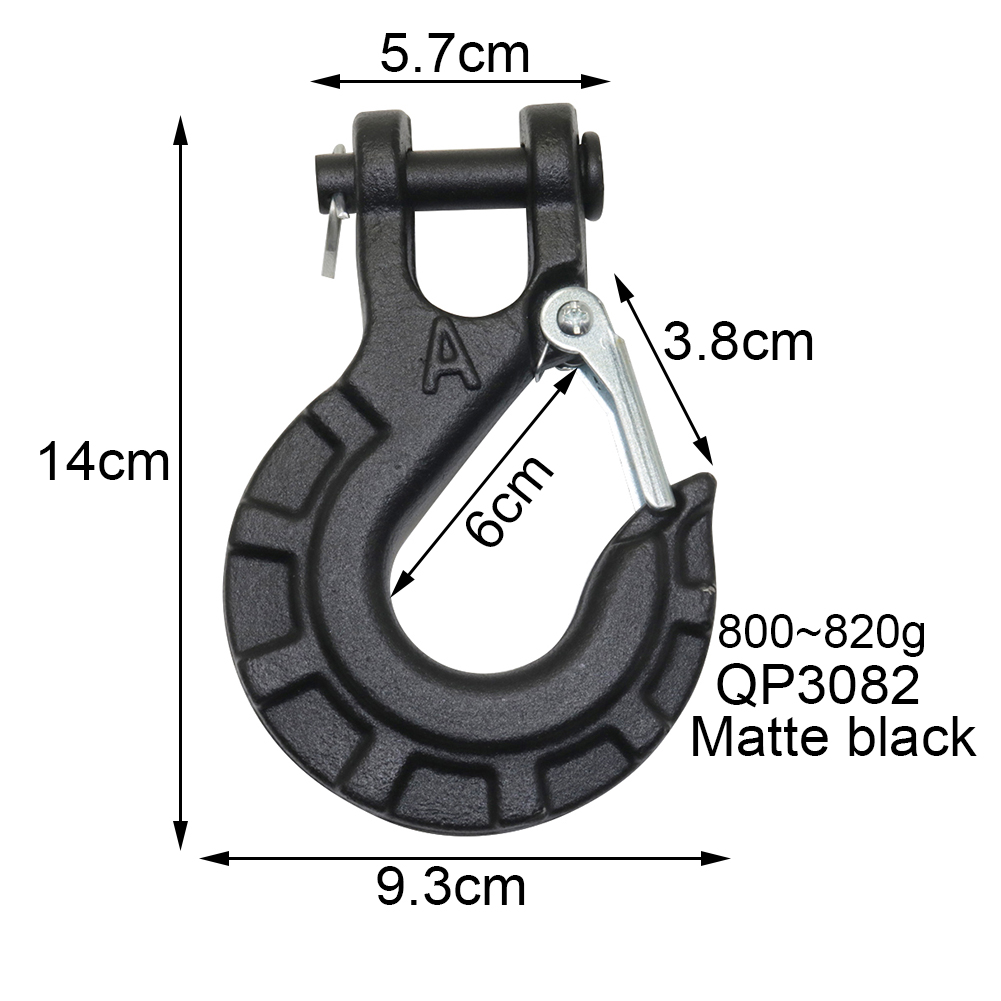 Winde Haken Traktor Anhängerkupplung Elektrische Winde Anhänger Anhängerkupplung Kohlenstoff Stahl Haken Auto Rettungs Anhänger Haken Automobil Wartung Werkzeuge: Orange