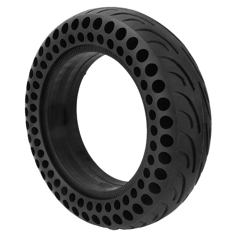 Novel-for M365 Scooter Tire Skateboard Solid Tyres Shock Absorber Electric Scooter Rubber Tires 10X2.75: Default Title