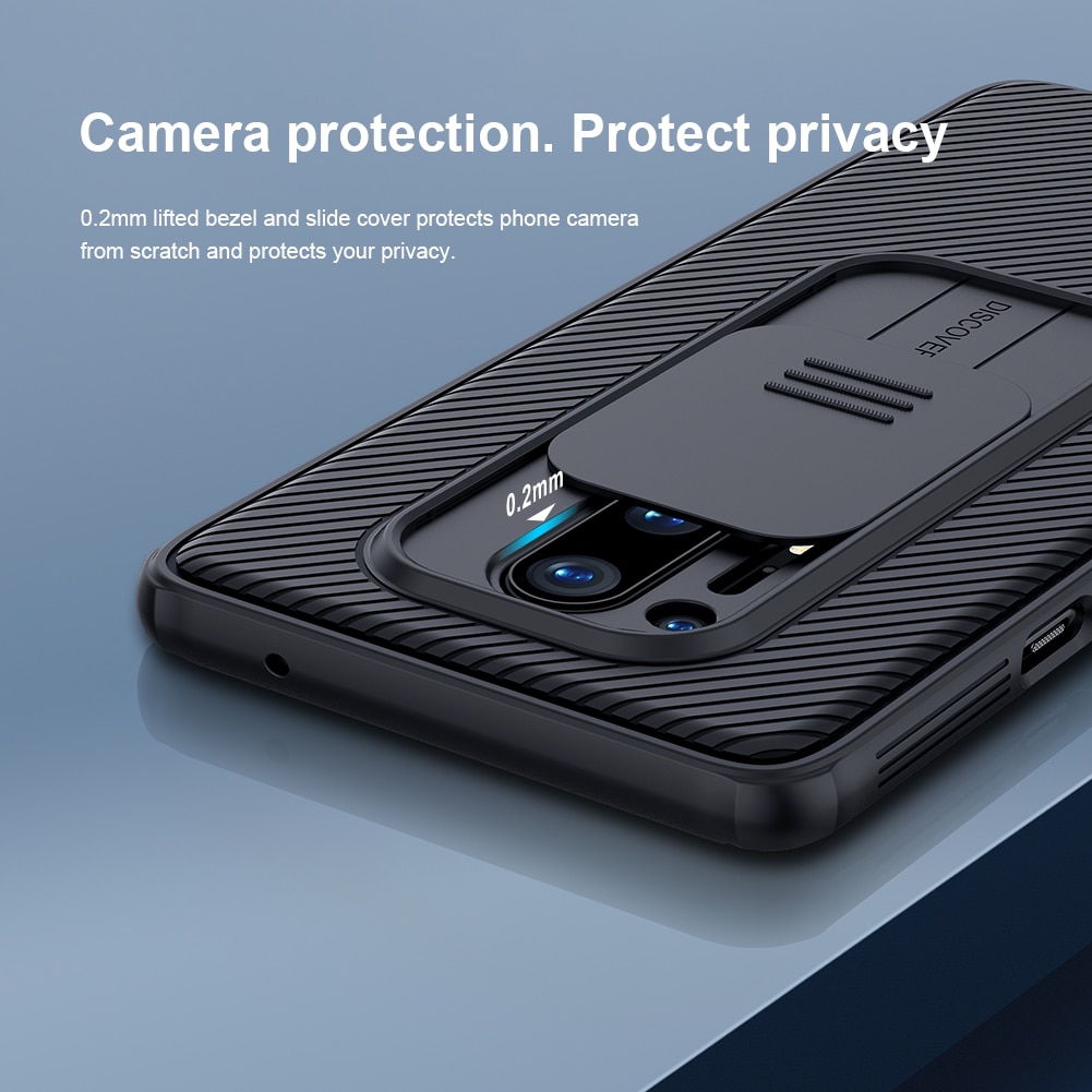 Camera Protection Case OnePlus 8 Pro NILLKIN Plastic Slide Camera Lens Protective Cover OnePlus 8 Pro Case