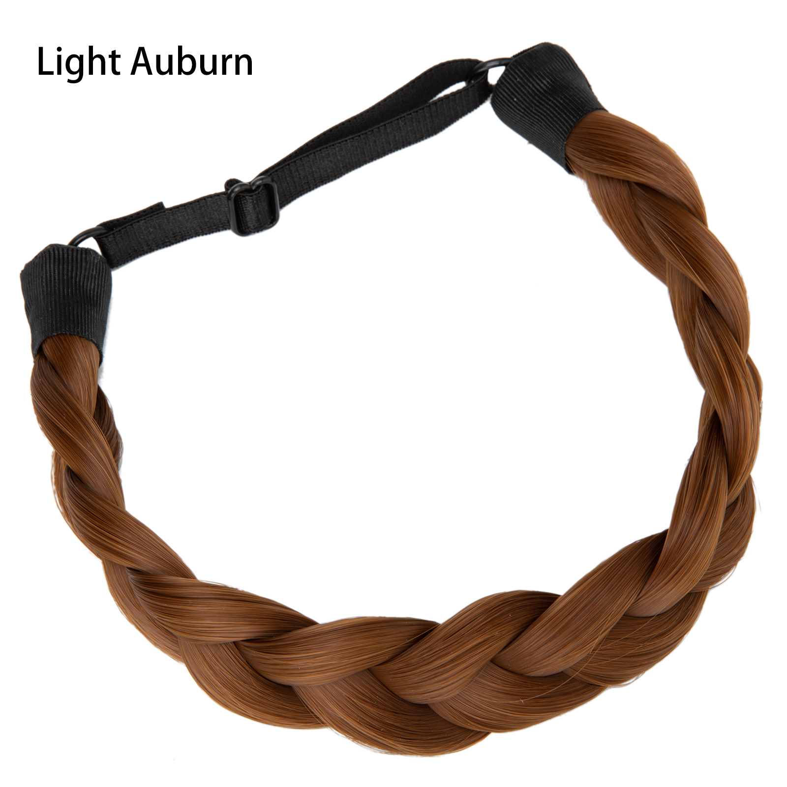 Synthetic Premium Adjustable Handmade Braided Elastic Band Hair Braiding Hair Headband Headwear For Women: #30