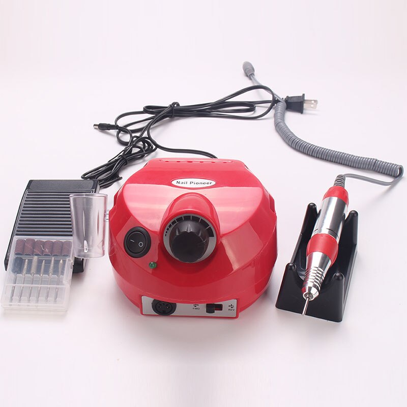 Professionele Elektrische Acryl Nail Art File Boor Set Manicure Machine Zand Kit Nail Art Boor Machine Elektrische Nagel Boren