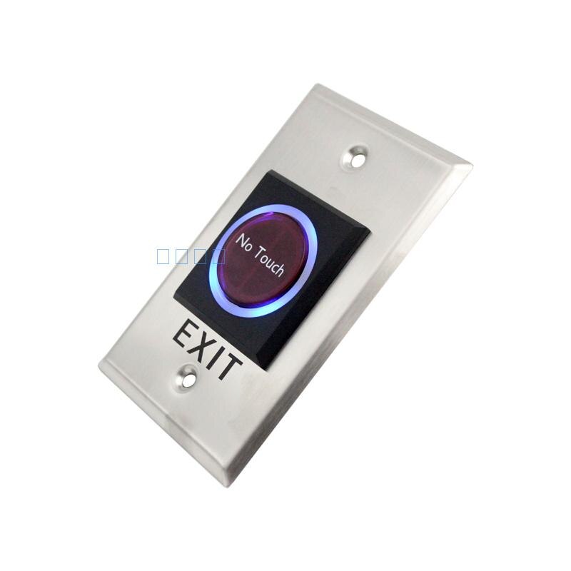Push to Exit ReleaseTouch Button Switch with LED for Home Office Door Access Control System: K1-1