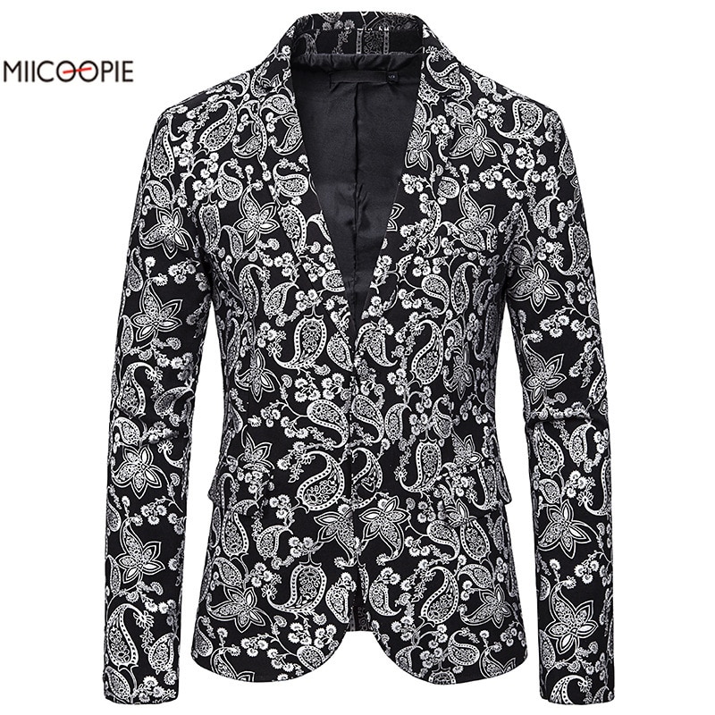 PARKLEES Heren hipster metallic goud korte mouw poloshirt 70s disco nachtclub feest T-shirts, Goud, M