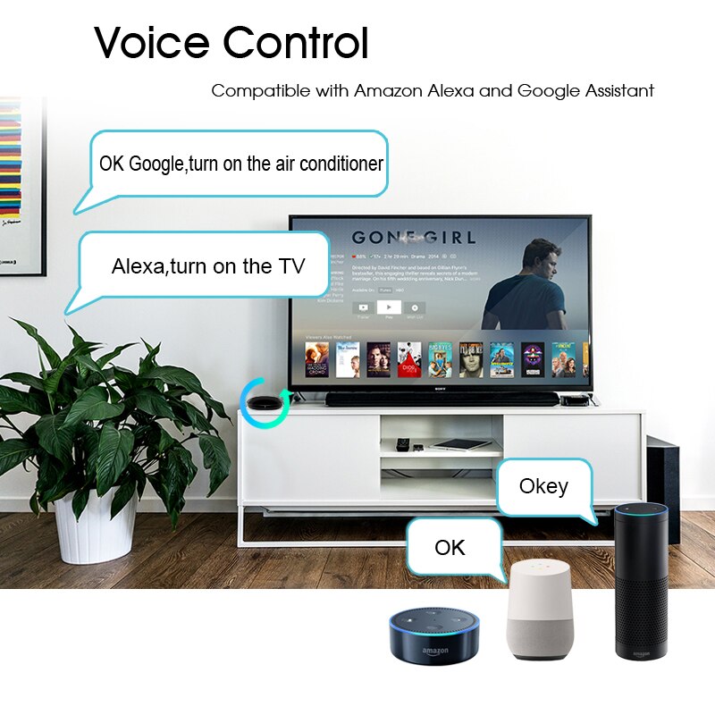 Universal Wifi Smart IR Remote Control Wireless Infrared Controller Hub WiFi Hub Tuya Smart Life Support Alexa Google Home