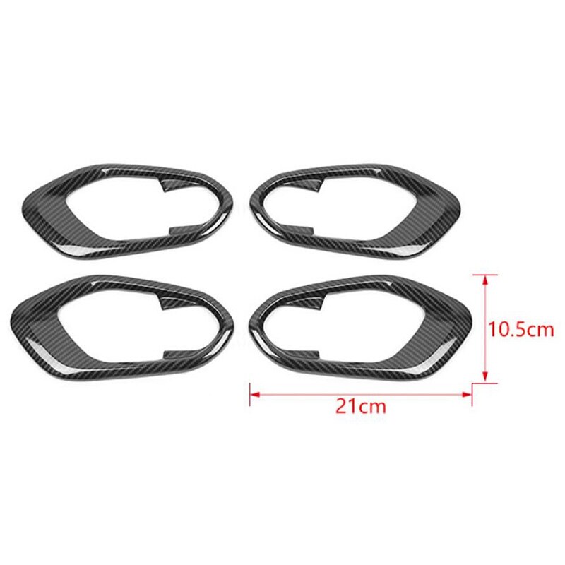 Autodeur binnenhandgreep kom decoratie afdekking voor jeep cherokee