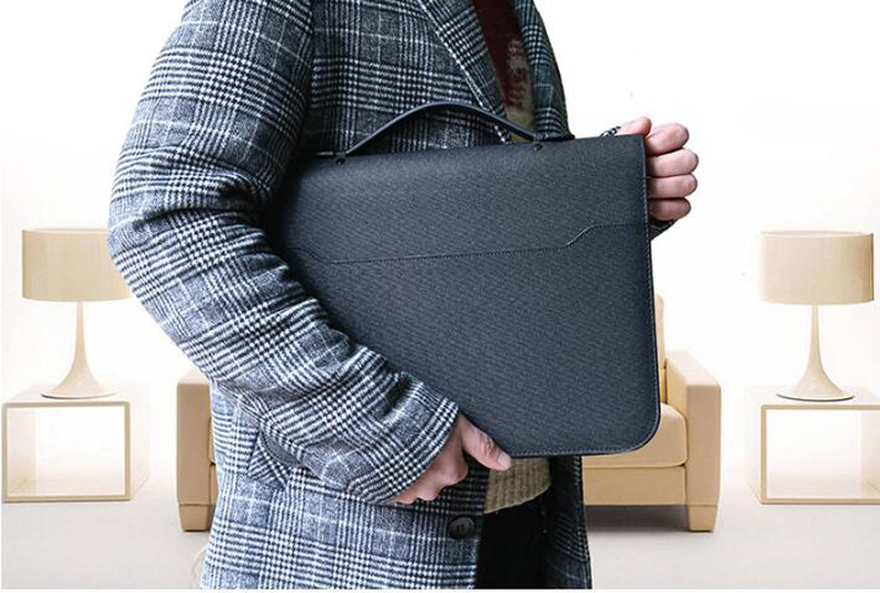 A4 Binder Zipper Office Briefcase Bag Document File Folder Ring Cabinet Case Manager Padfolio Business Organizer Holder