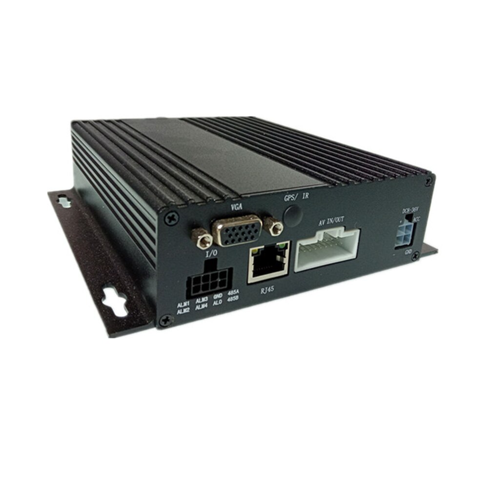 4CH H.264 AHD 1080P Dual SD Mobile DVR 256GB Vehicle MDVR CCTV Video Recorder