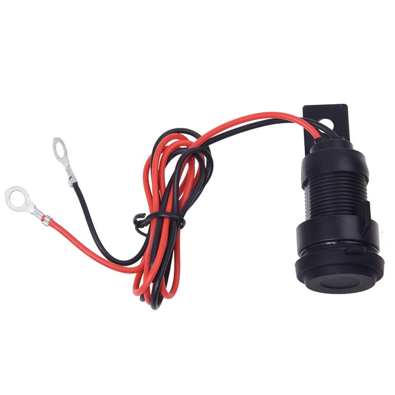 Moto oplader usb 12v sigarettenaansteker zwart waterdicht