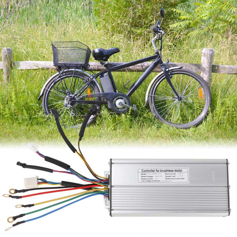 36v/48v 1000w/1500w børsteløs motorregulator elektrisk tilbehør til mountainbike børsteløs controller motorcykeldele
