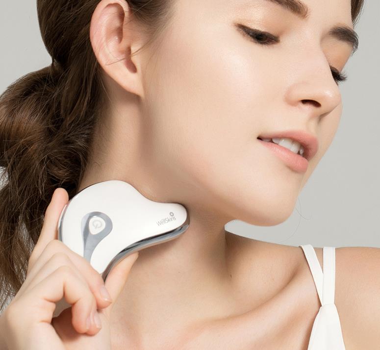 xiaomi Wellskins Micro-current Smart Gua Sha Massager Household Whole Body Meridian Brush Massager Dredge Facial Beauty Device