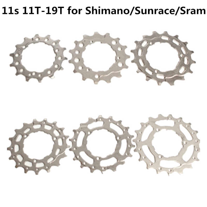Cassette de bicicleta de montaña de , piñón de volante, 11 velocidades, MTB 11T-36T, piezas de reparación de rango completo compatibles con SHIMANO SRAM Sunrace