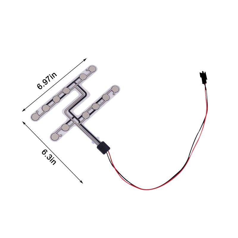 Universal Car Seat Pressure Sensor Safety Belt Warning Reminder Pad Occupied Seated Alarm Accessory Occupied Seated Alarm