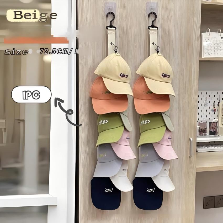 Wieszak ścienny na kapelusze, robić sypialni, na drzwi wejściowe, robić przedpokoju, organizer robić przechowywania w szafie na skarpety, bieliznę, czapki baseballowe - montowany na ścianie: żółte światło