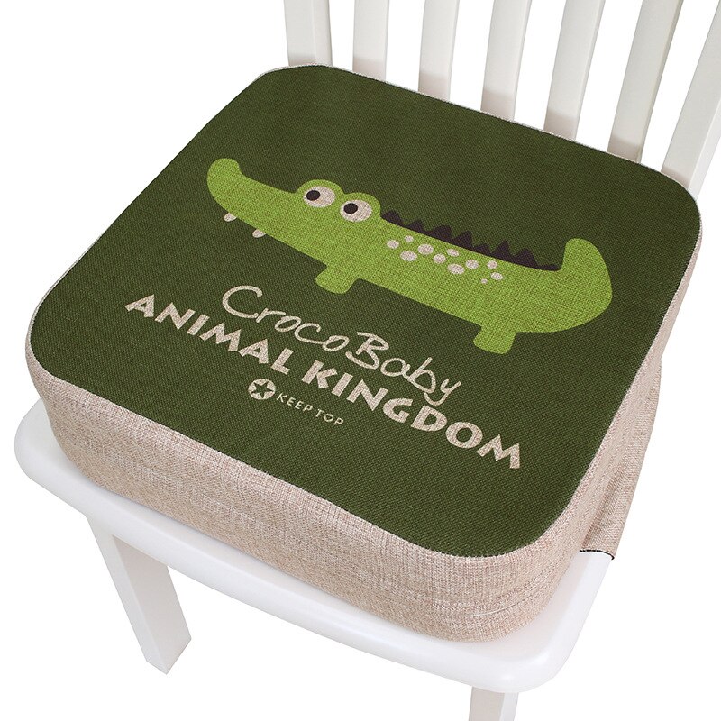 Lazychild Kinderen Verhoogd Stoel Pad Verstelbare Verwijderbare Kinderstoel Stoel Verhogingskussen Zitje Stoel Voor Baby Care: Baby crocodiles