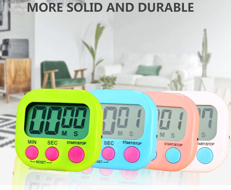 Timer clock egg timer stopwatch alarm time timer digital timer countdown timer smart widgets digital kitchen timer cooking timer