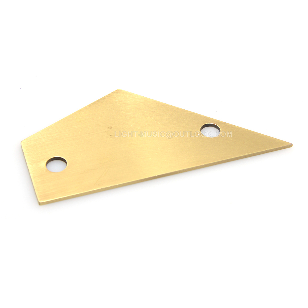 Herramienta de nivelación de traste, regla de medición de diapasón de cuello de bajo de guitarra, balancín de traste de acero inoxidable, herramienta Luthier, 1 unidad: Rojo