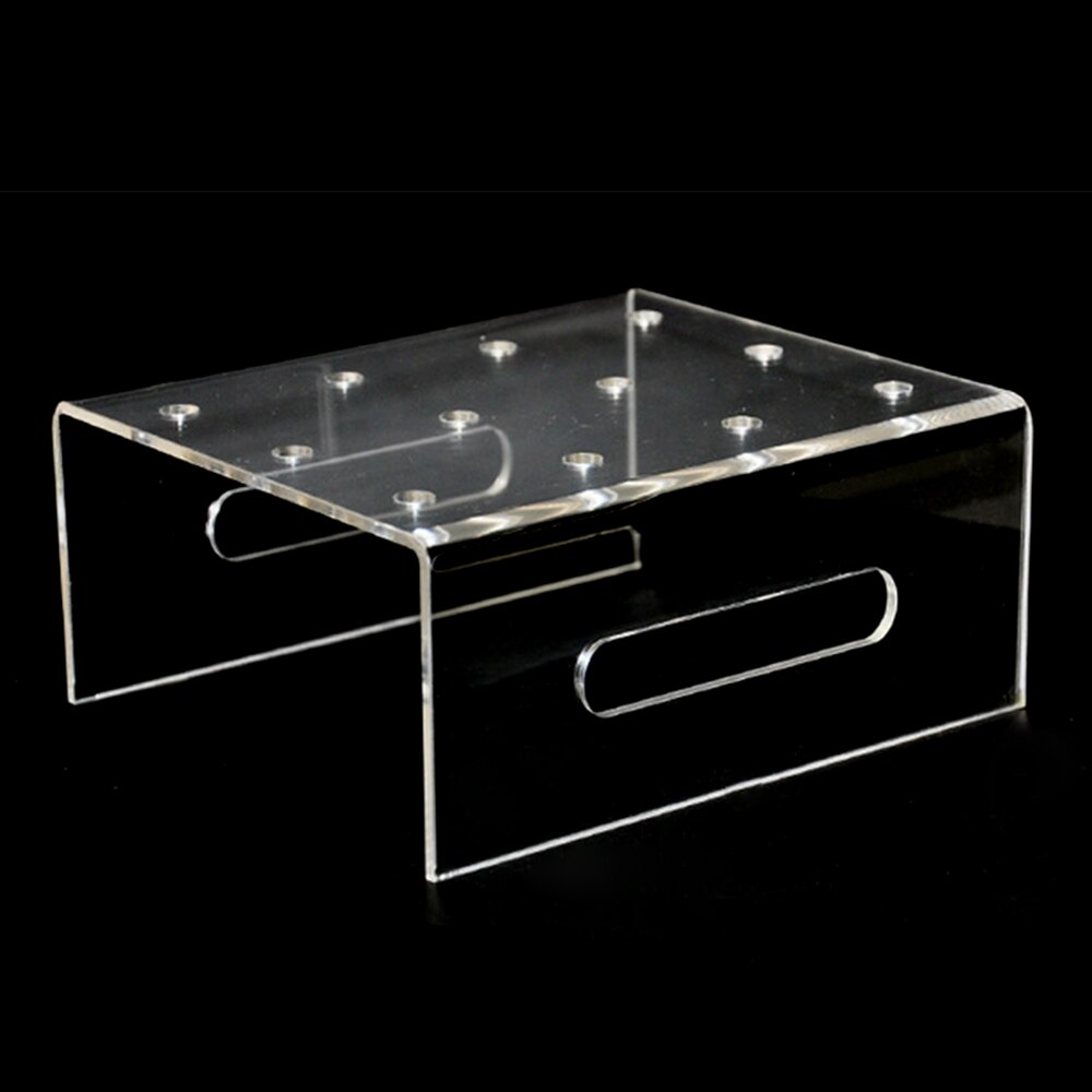 Behogar 12-Hole Acryl Cupcake Cake Muffin Dessert Push Pop Display Stand Houder Voor Bruiloft Verjaardag Party Kerst Decor