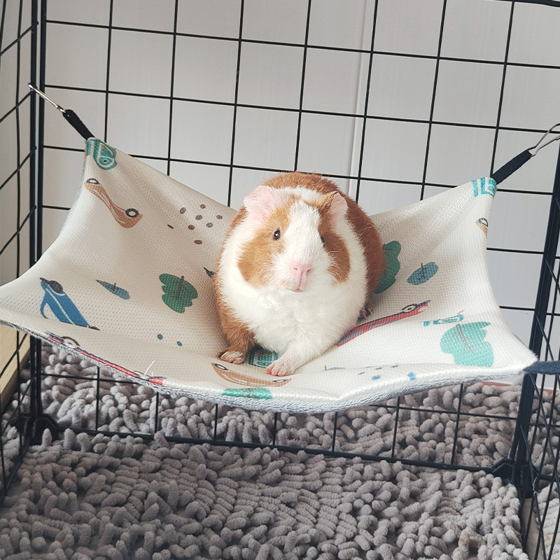 Sommer Kühlende Hamster Hängematte Hängende Betten Rattan Matte für Kleintiere Chinchillas Zuckergleiter Eichhörnchen Frettchen Haustiere Liefert: S / WHITE