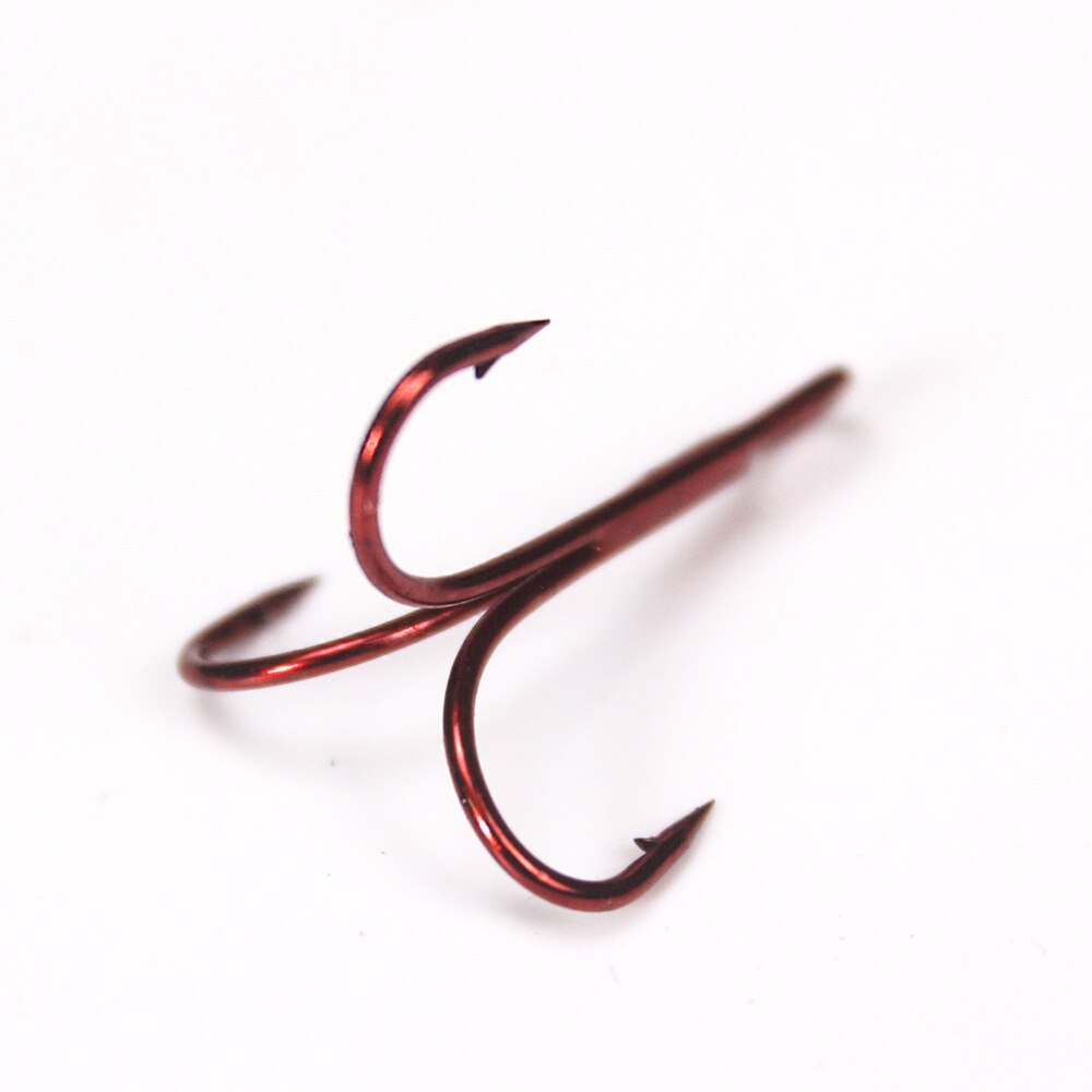 Owler – Triple hameçon de pêche rouge, cercle de mer, Tee, accessoires d&#39;équipement, Jig Head, hameçon japonais Tre, 5001