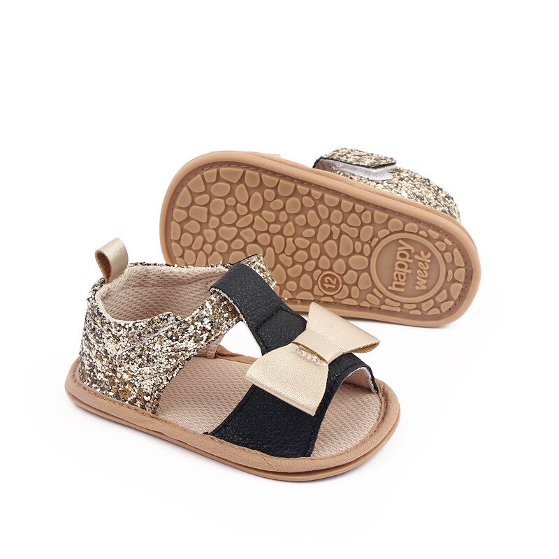 Neugeborenen Baby Mädchen Sommer Schuhe Sandalen Erste Wanderer Neugeborenen Schuhe Gummi Sohle Sandalen Kleinkind Schuhe