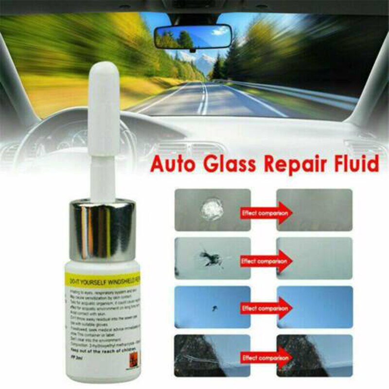 Equipment Fluid repair Cured Film Resin Transparent Automotive Car Window