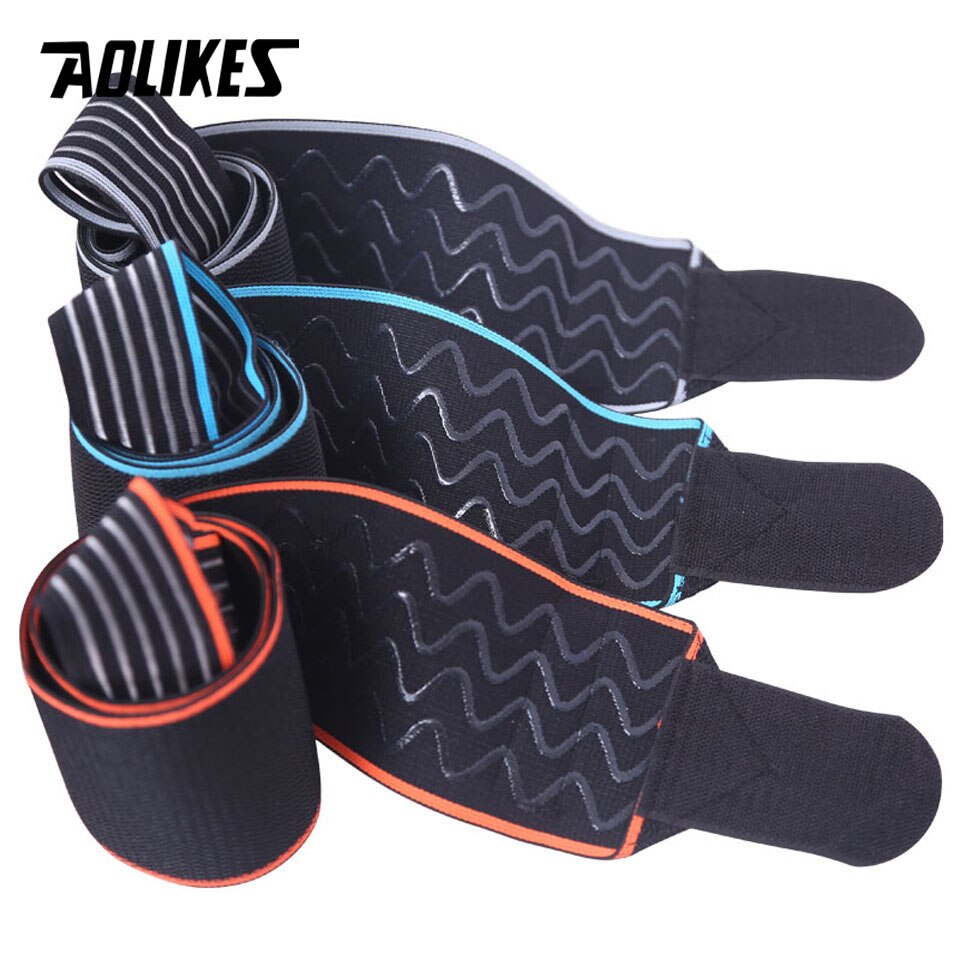 AOLIKES-tobillera deportiva antideslizante, Protector elástico ajustable, 1 unidad