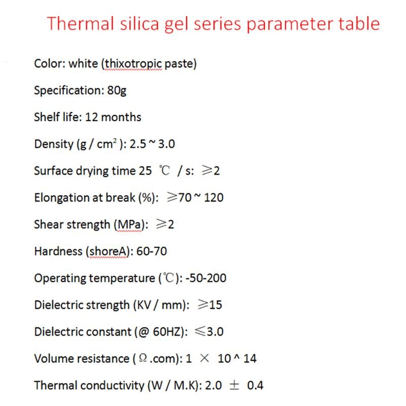 Kafuter-pasta adhesiva de silicona conductora térmica, 100g, K-5205 CPU, disipador térmico de goma